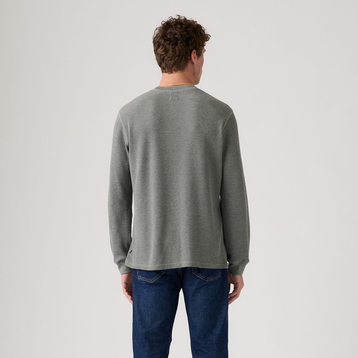 Standard Long-Sleeve Thermal — Chisel Grey Heather - Grey
