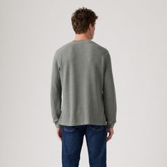 Standard Long-Sleeve Thermal — Chisel Grey Heather - Grey 3