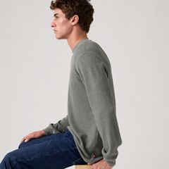 Standard Long-Sleeve Thermal — Chisel Grey Heather - Grey 4