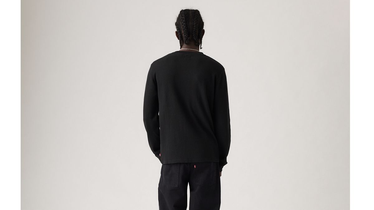 Standard Long-Sleeve Thermal — Mineral Black - Black