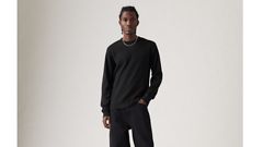 Standard Long-Sleeve Thermal — Mineral Black - Black 1