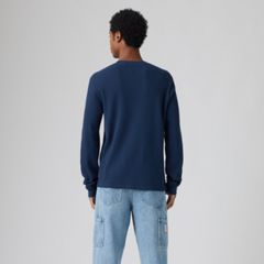 Standard Long-Sleeve Thermal — Blue - Blue 4