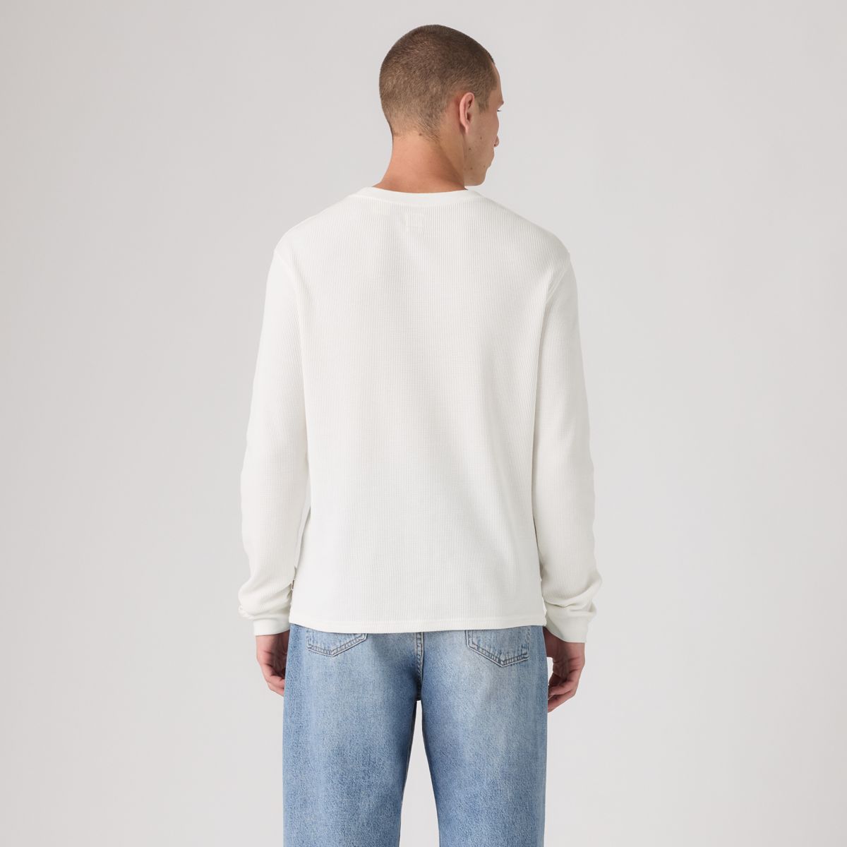 Standard Long-Sleeve Thermal — Egret - White