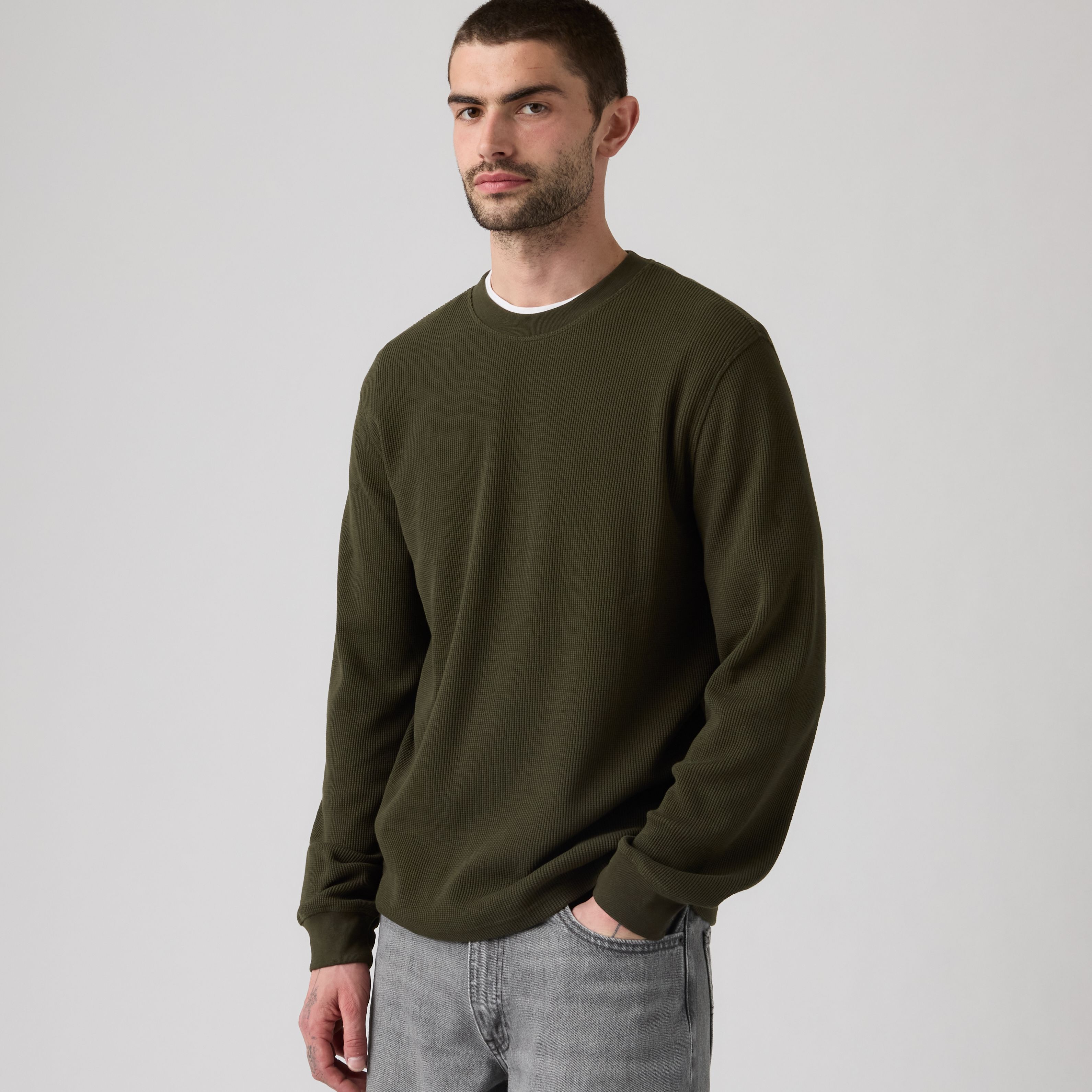 Long-Sleeve Standard Fit Thermal Tee 1