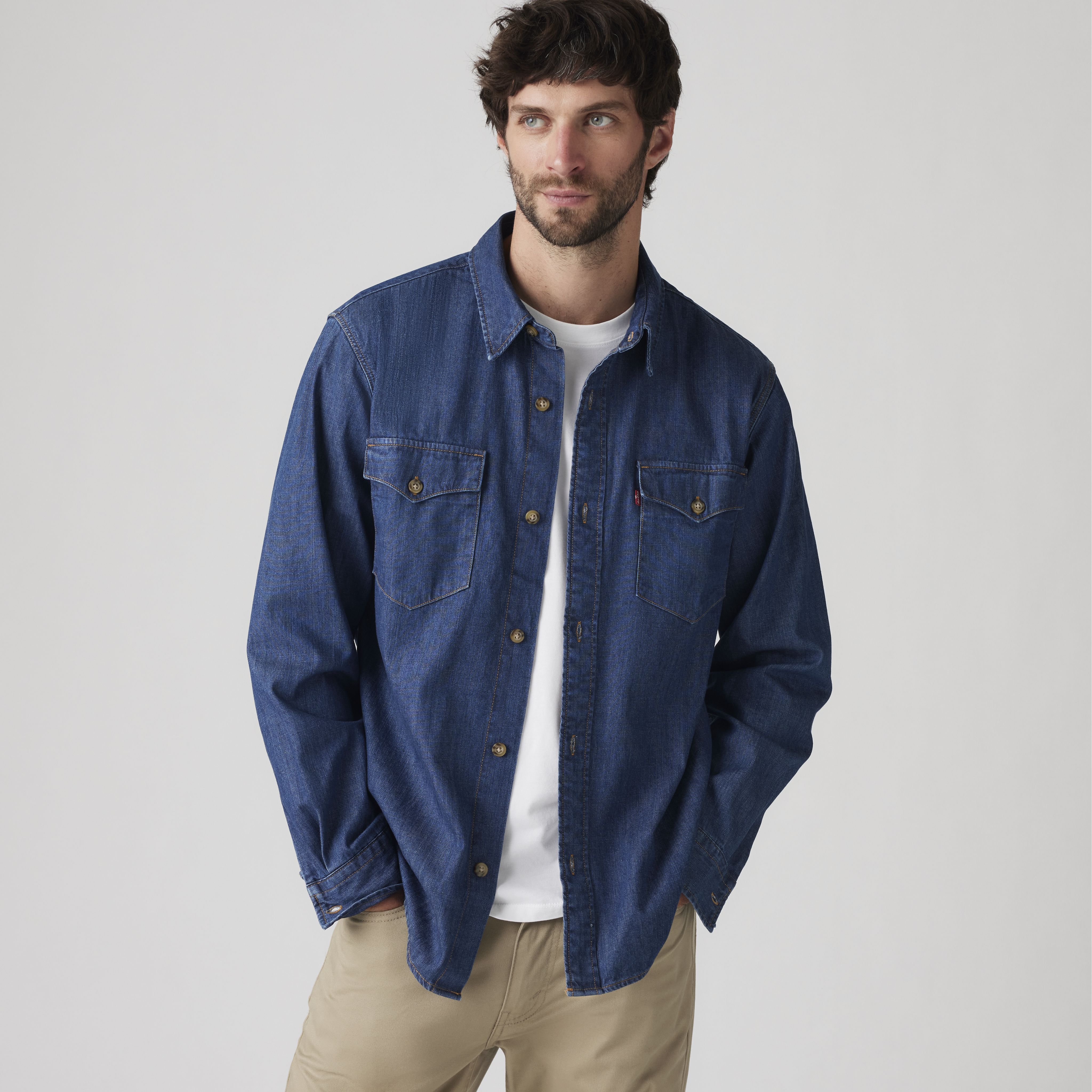 Relaxed Fit Western Shirt - Dark Wash | Levi's® US