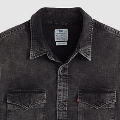 Relaxed Fit Western Shirt — Night Shadow Black Wash - Black 6