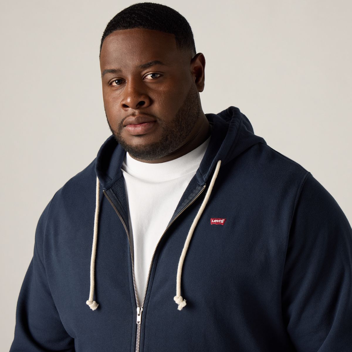 New Original Zip-Up Hoodie (Big & Tall) — Naval Academy - Blue