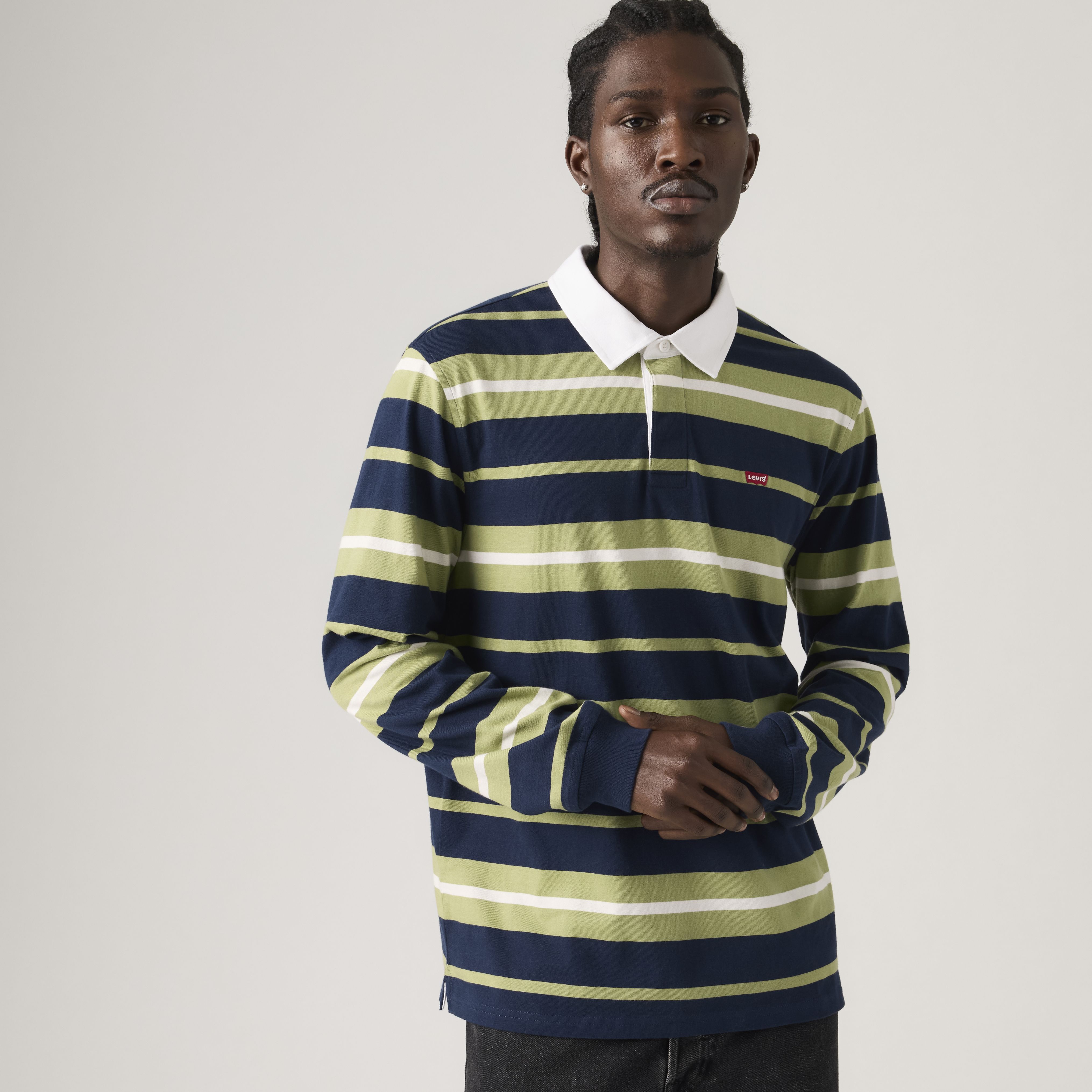 Classic Long-Sleeve Rugby Shirt 1