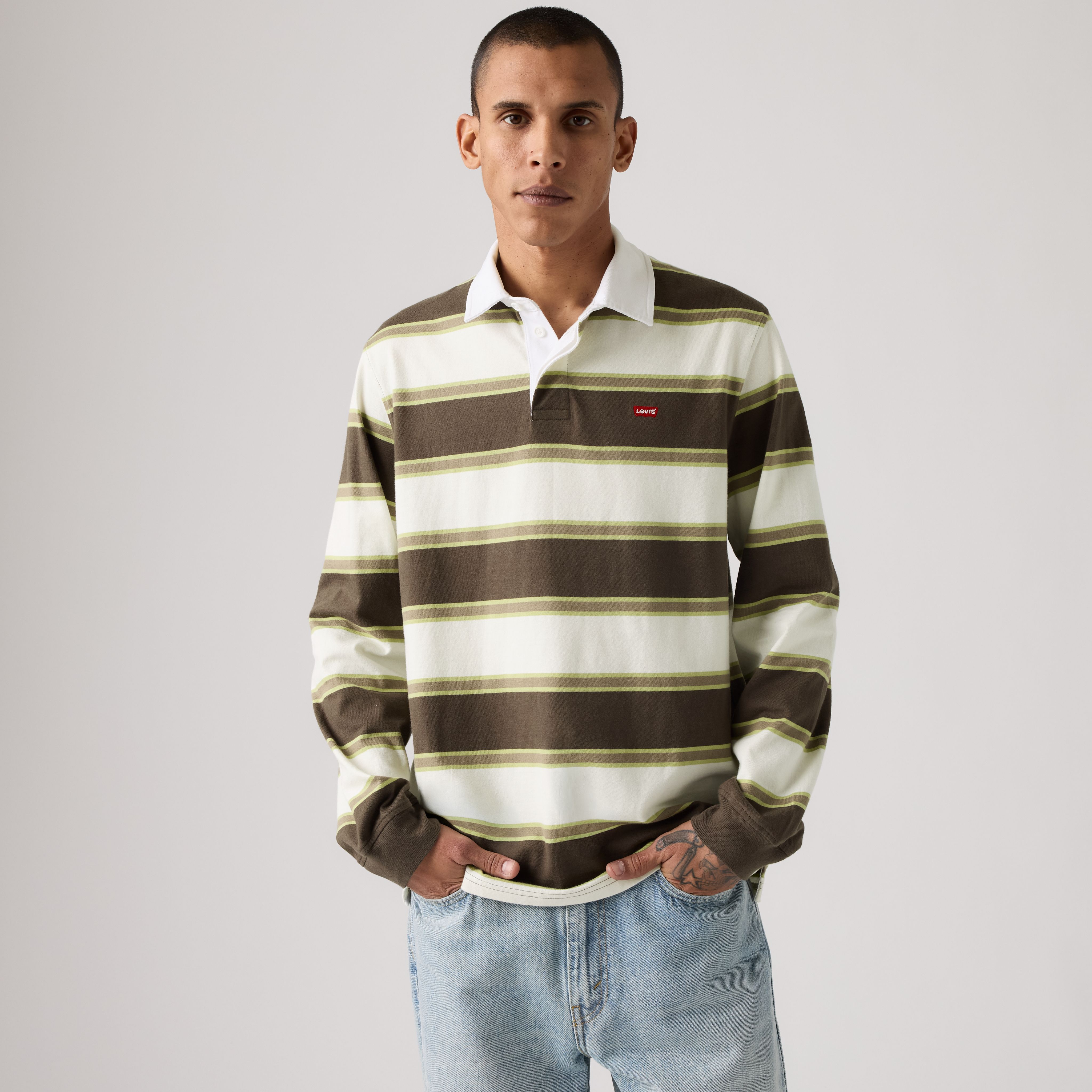 Classic Long-Sleeve Rugby Shirt 1