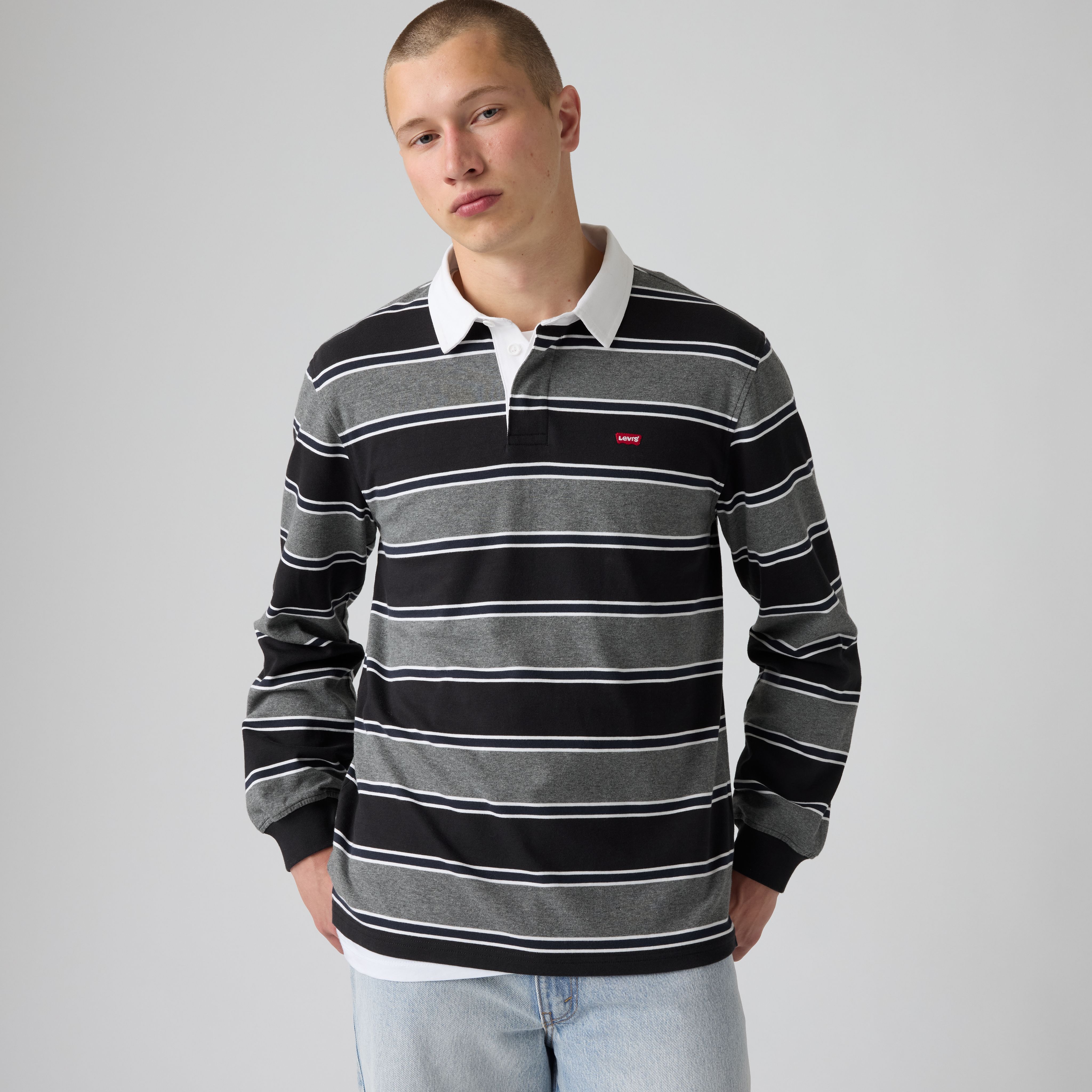 Classic Long-Sleeve Rugby Shirt 1