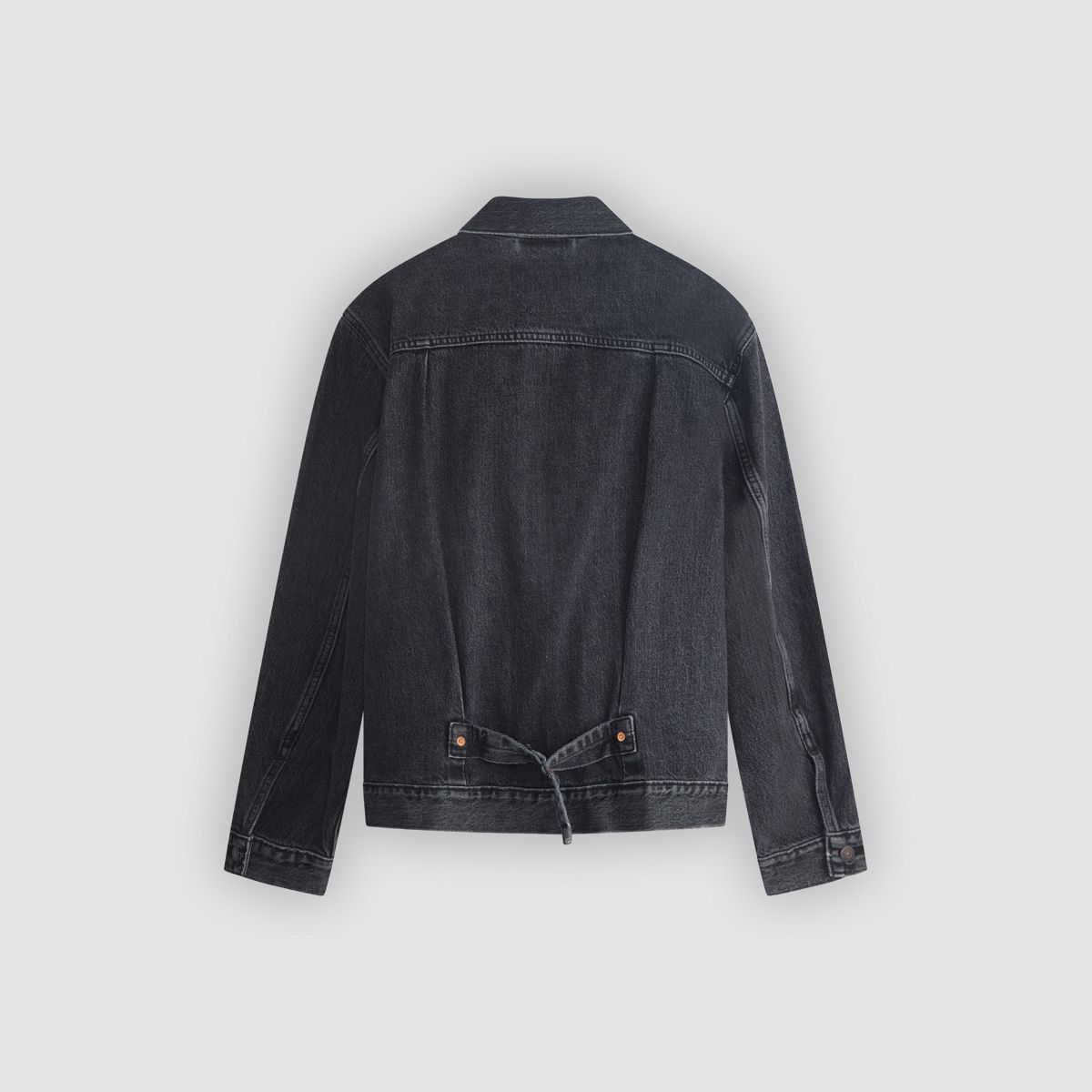 Type I Denim Trucker Jacket — Midnight Harvest - Black