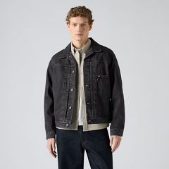 Type I Denim Trucker Jacket — Midnight Harvest - Black 3