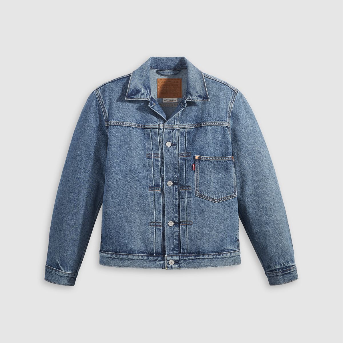 Type I Denim Trucker Jacket — Dancing Queen - Medium Wash