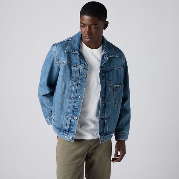 Type I Denim Trucker Jacket — Dancing Queen - Medium Wash