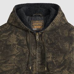 Potrero Canvas Hoodie — Raleigh Camo Dark Olive - Green 6