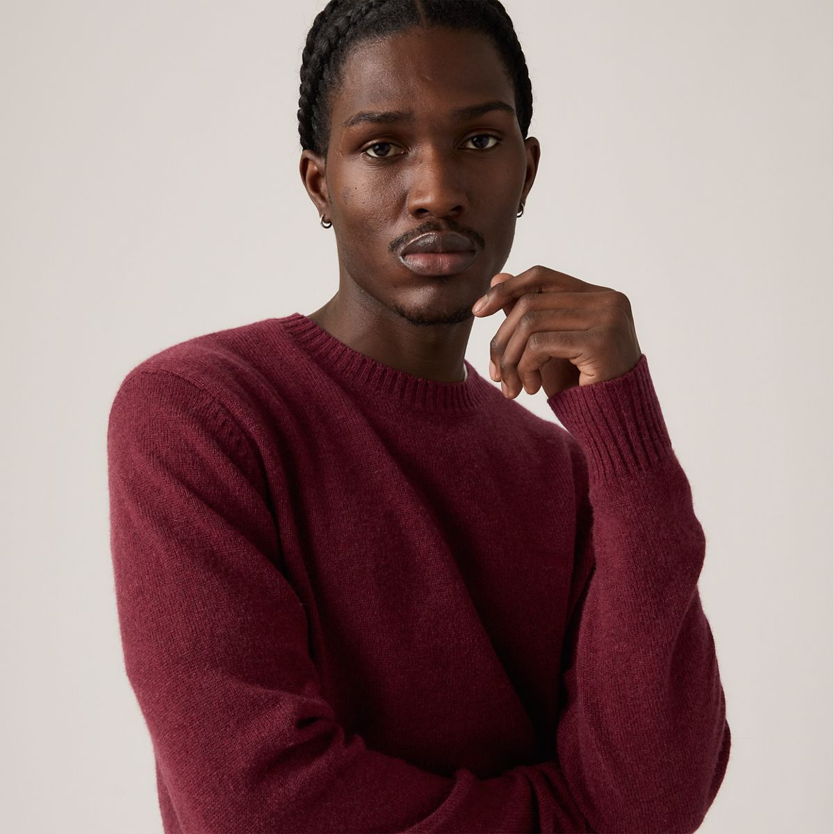 Original Housemark Sweater — Tawny Port - Purple