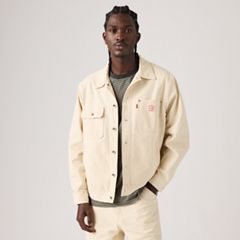 Sunrise Trucker Jacket — Undyed Ecru Greige - White 1