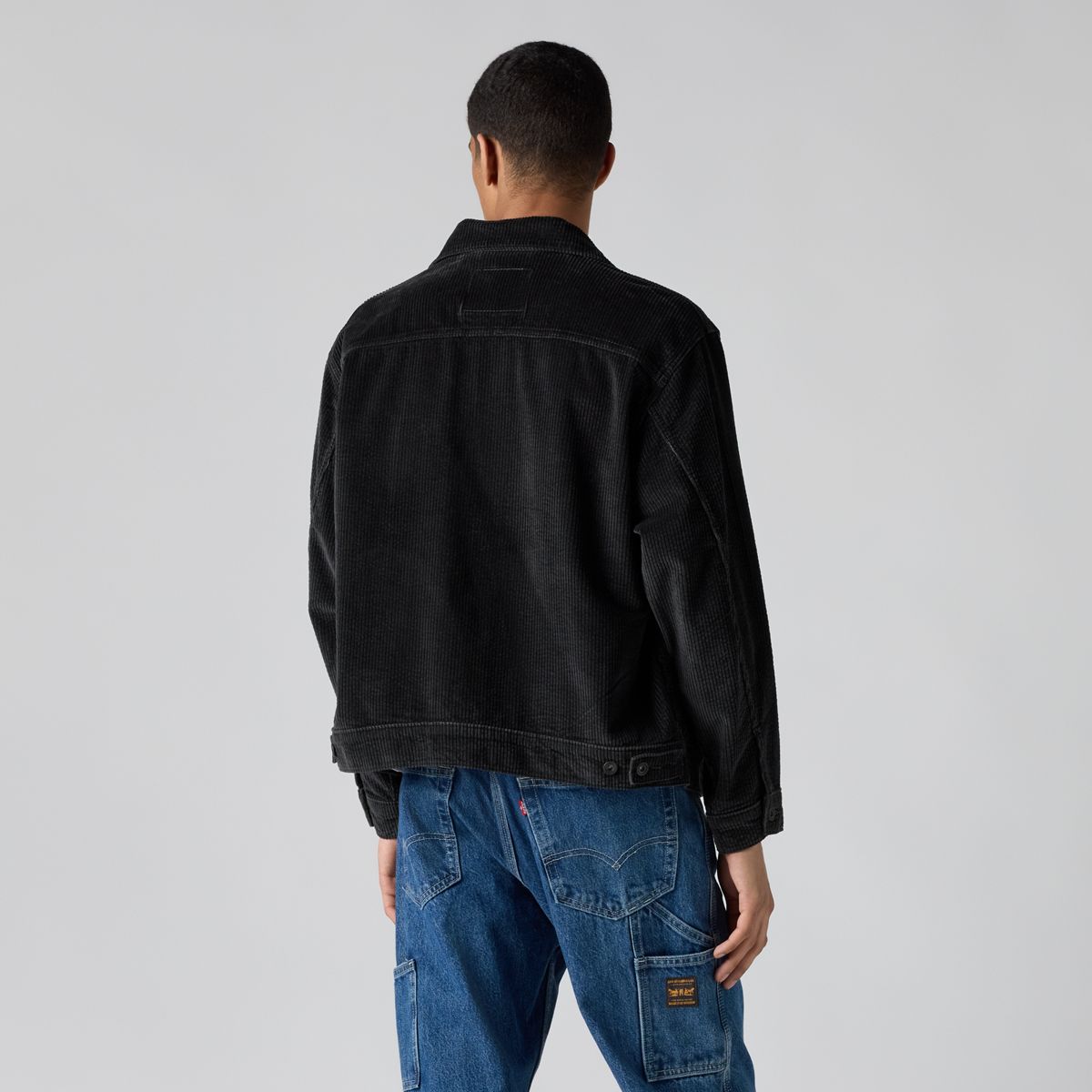 Sunrise Corduroy Jacket — Perfect Storm - Black