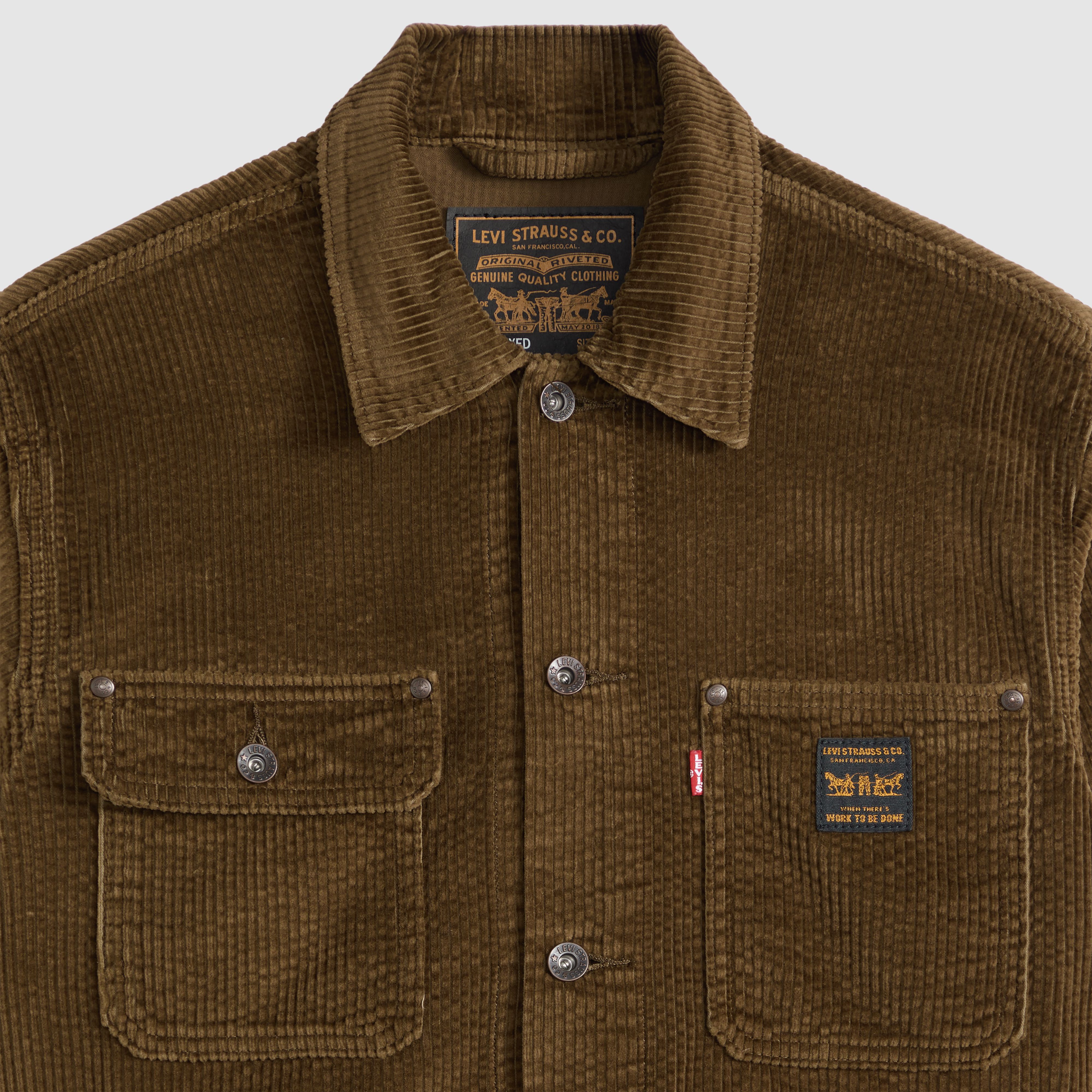 Corduroy Sunrise Trucker Jacket 6