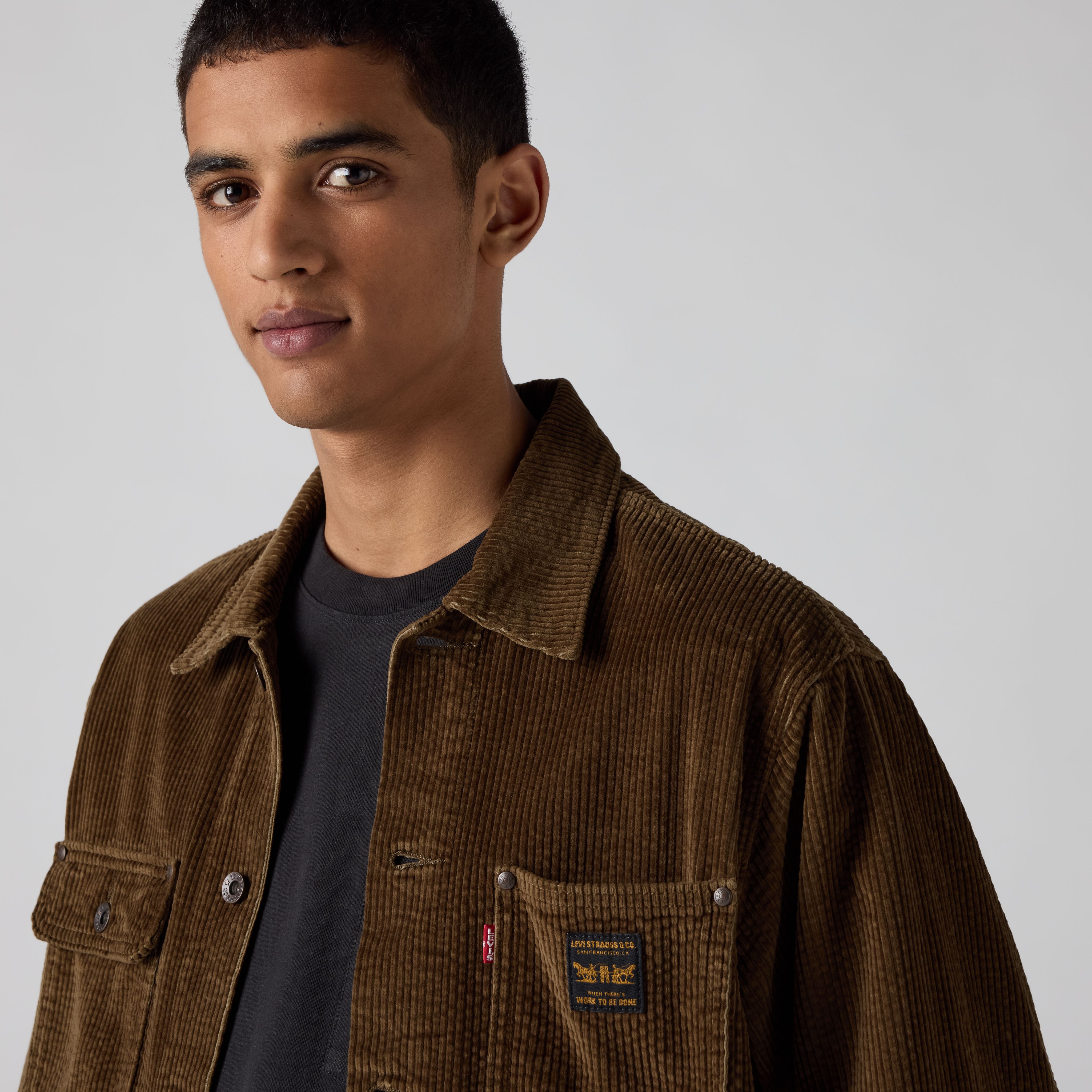 Corduroy Sunrise Trucker Jacket 2