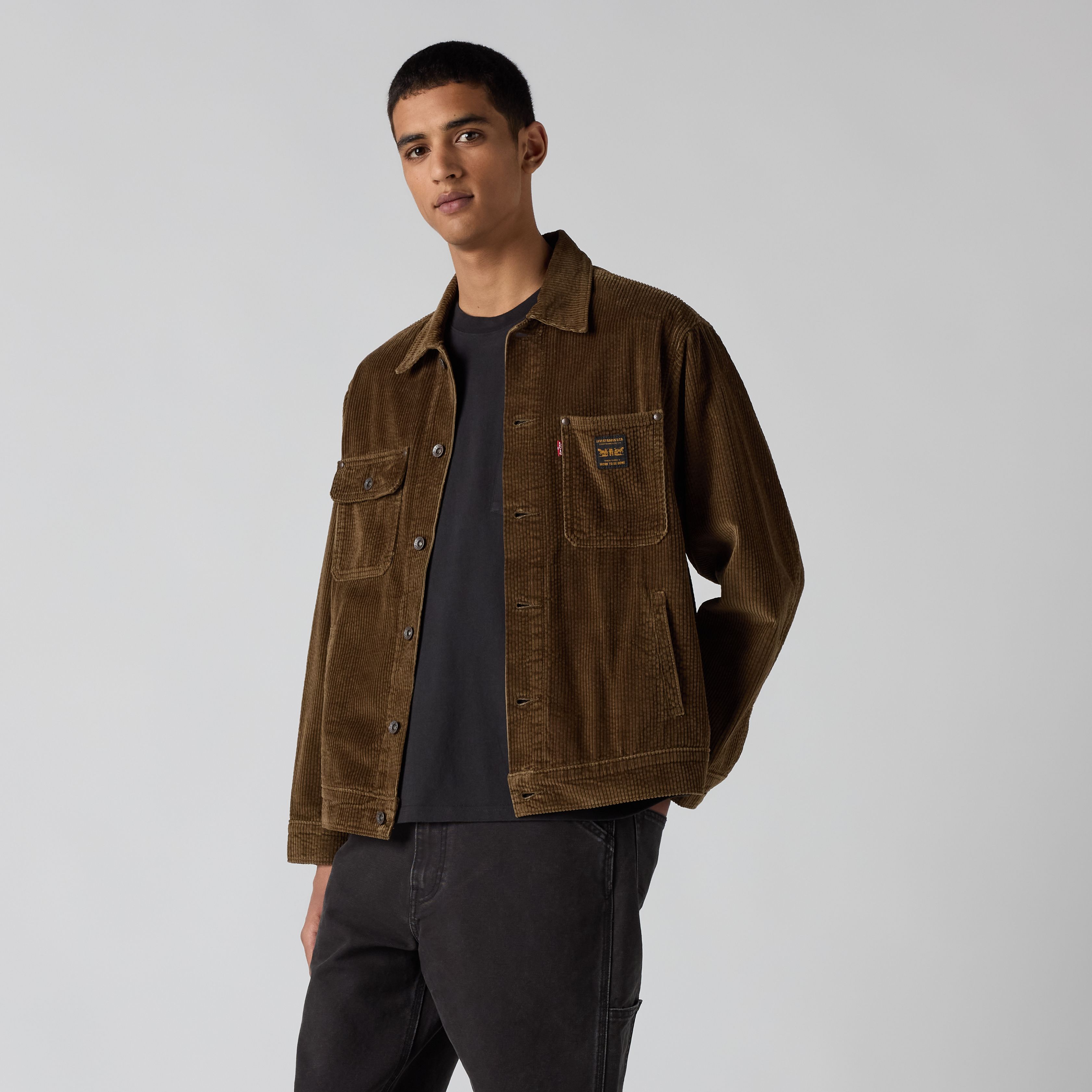 Corduroy Sunrise Trucker Jacket 3