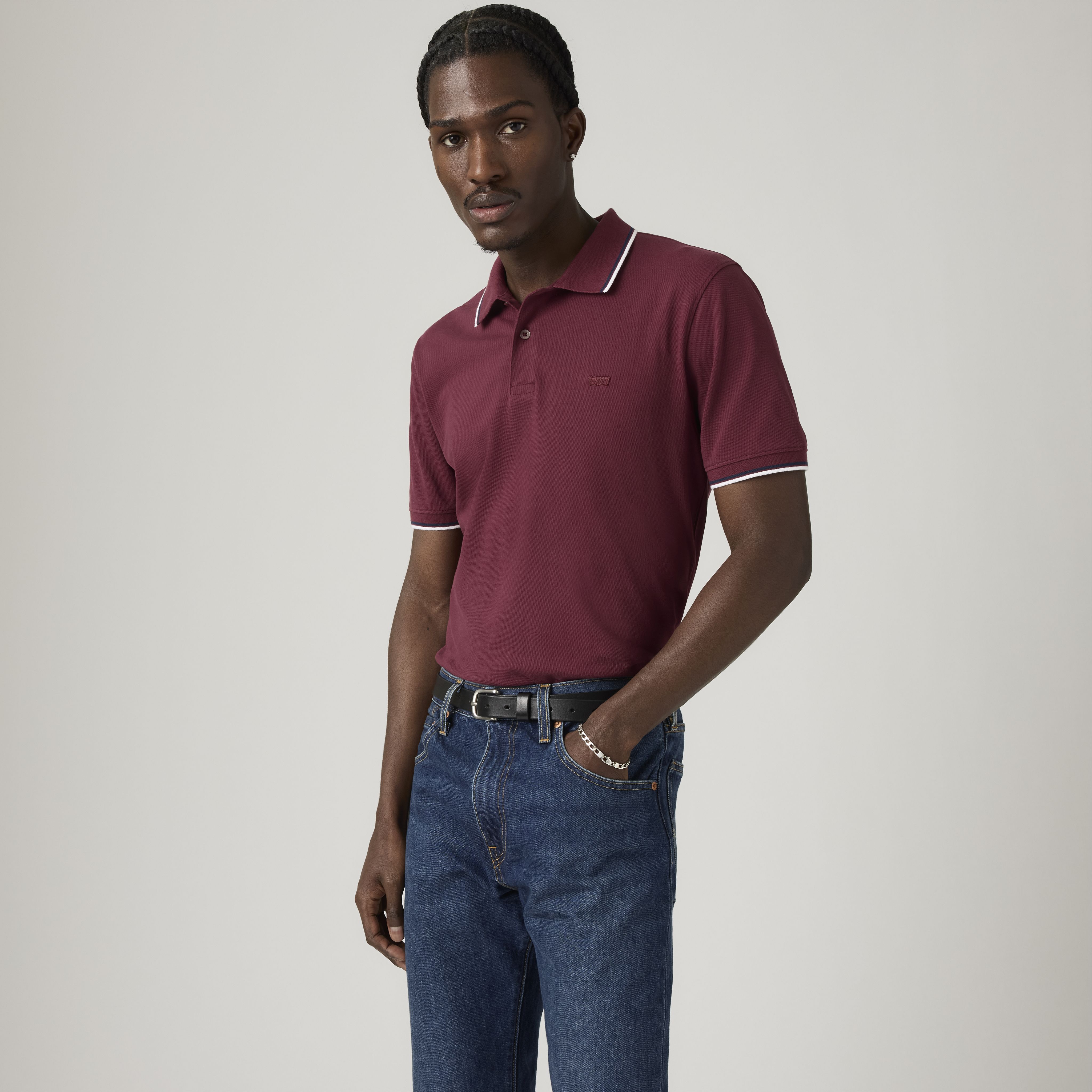 Slim Housemark Polo Shirt 1