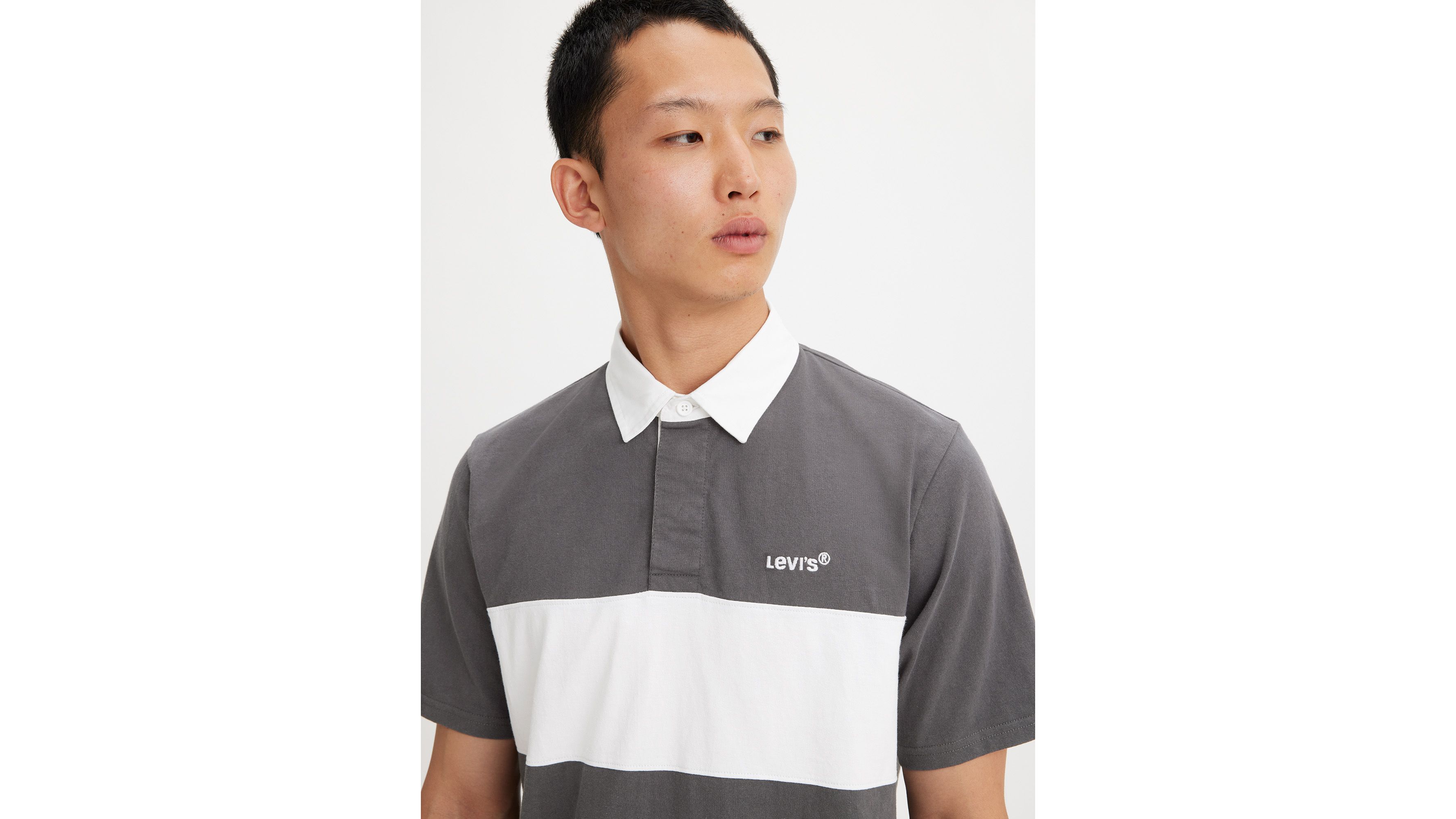 Short Sleeve Union Blocked Rugby Shirt 4
