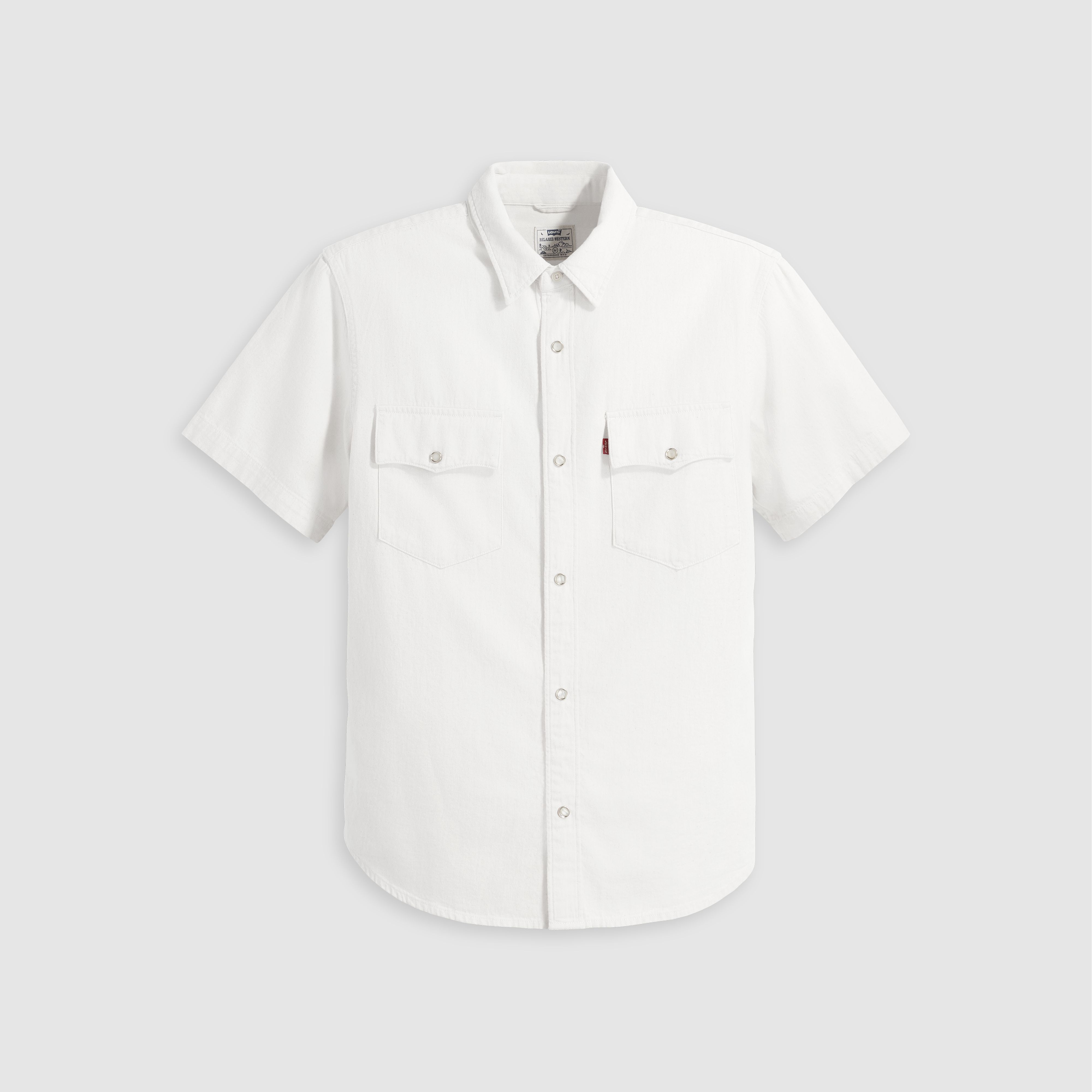 Short Sleeve Relaxed Fit Western Shirt 5