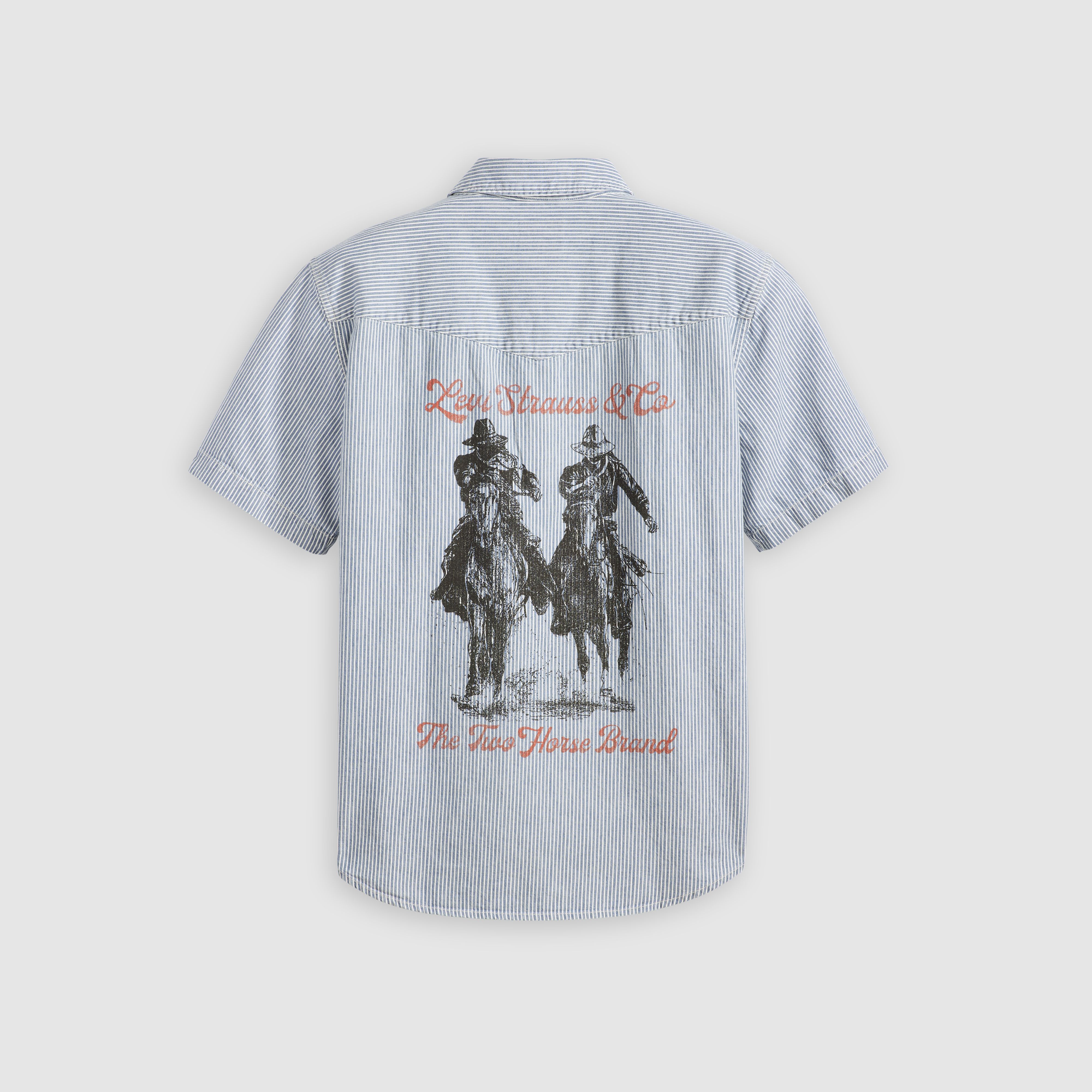 Short Sleeve Relaxed Fit Western Shirt 6