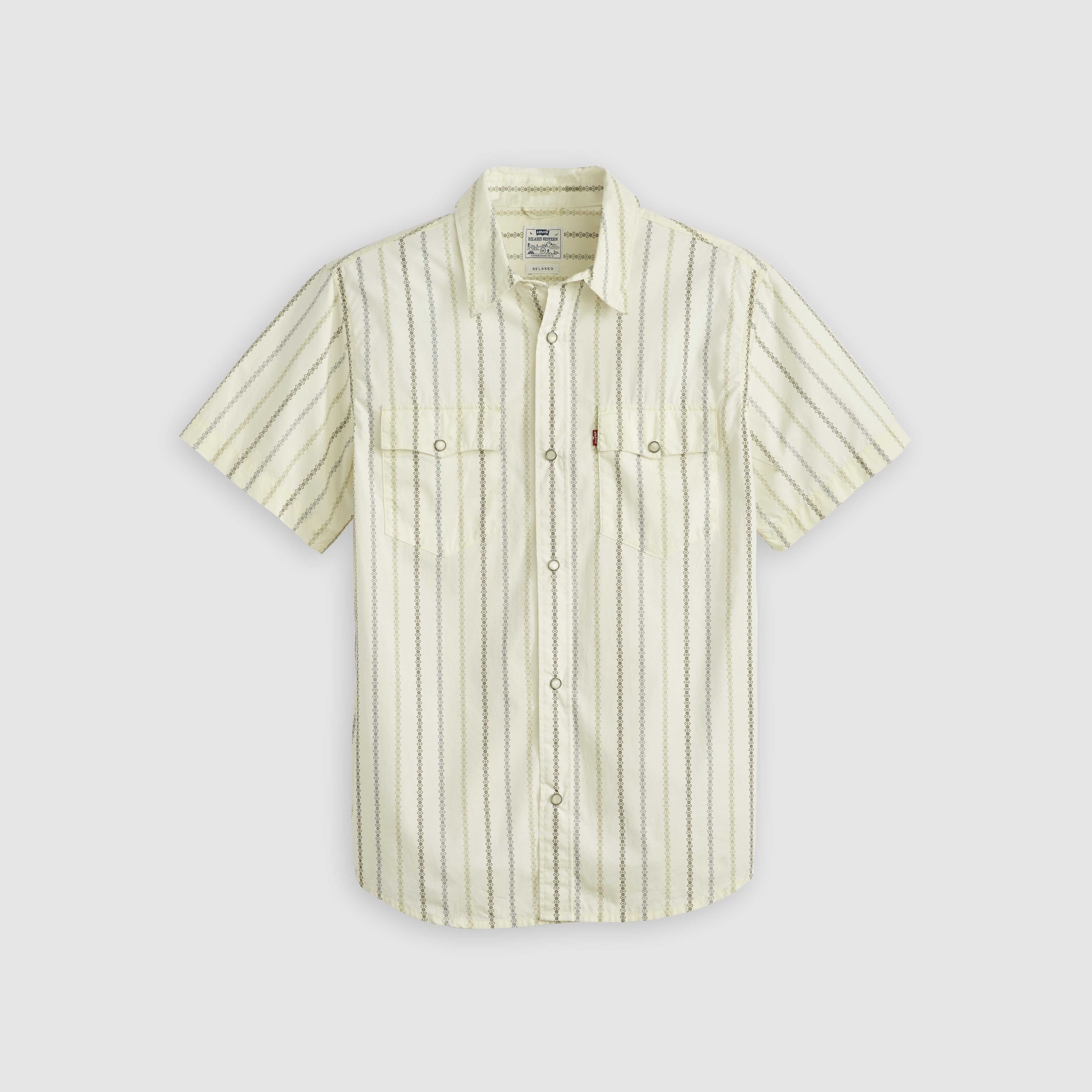 Short Sleeve Relaxed Fit Western Shirt 5