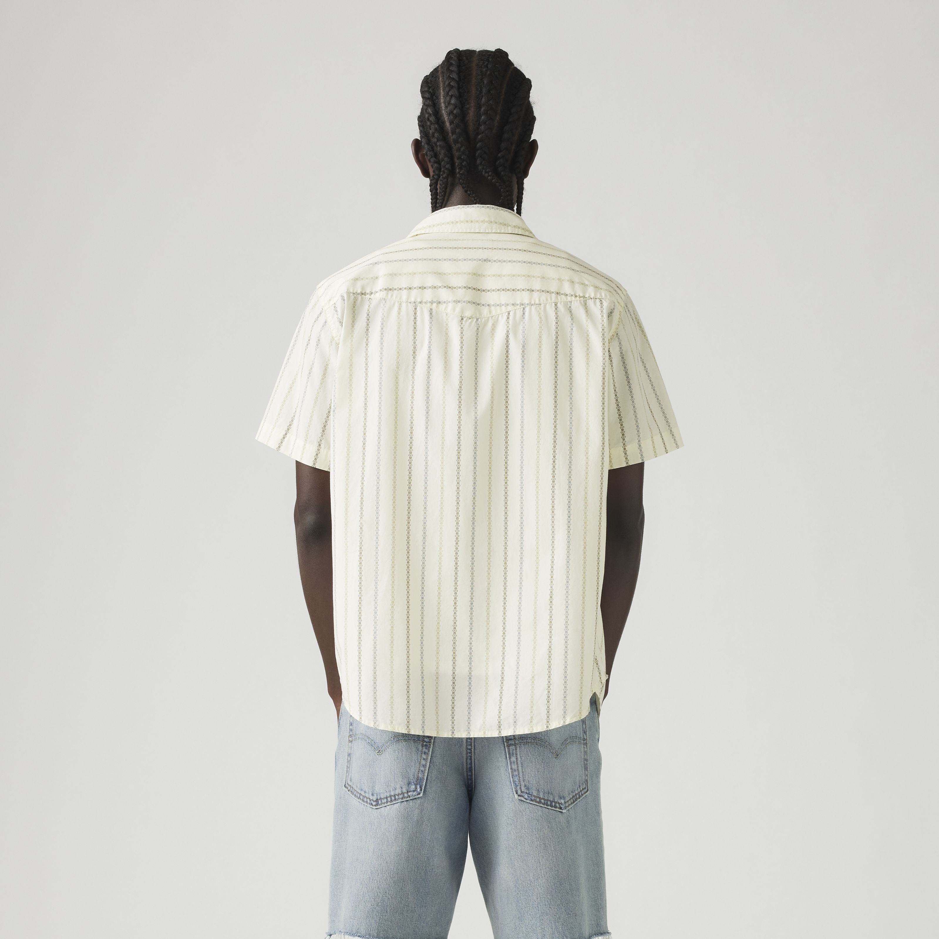 Short Sleeve Relaxed Fit Western Shirt 4