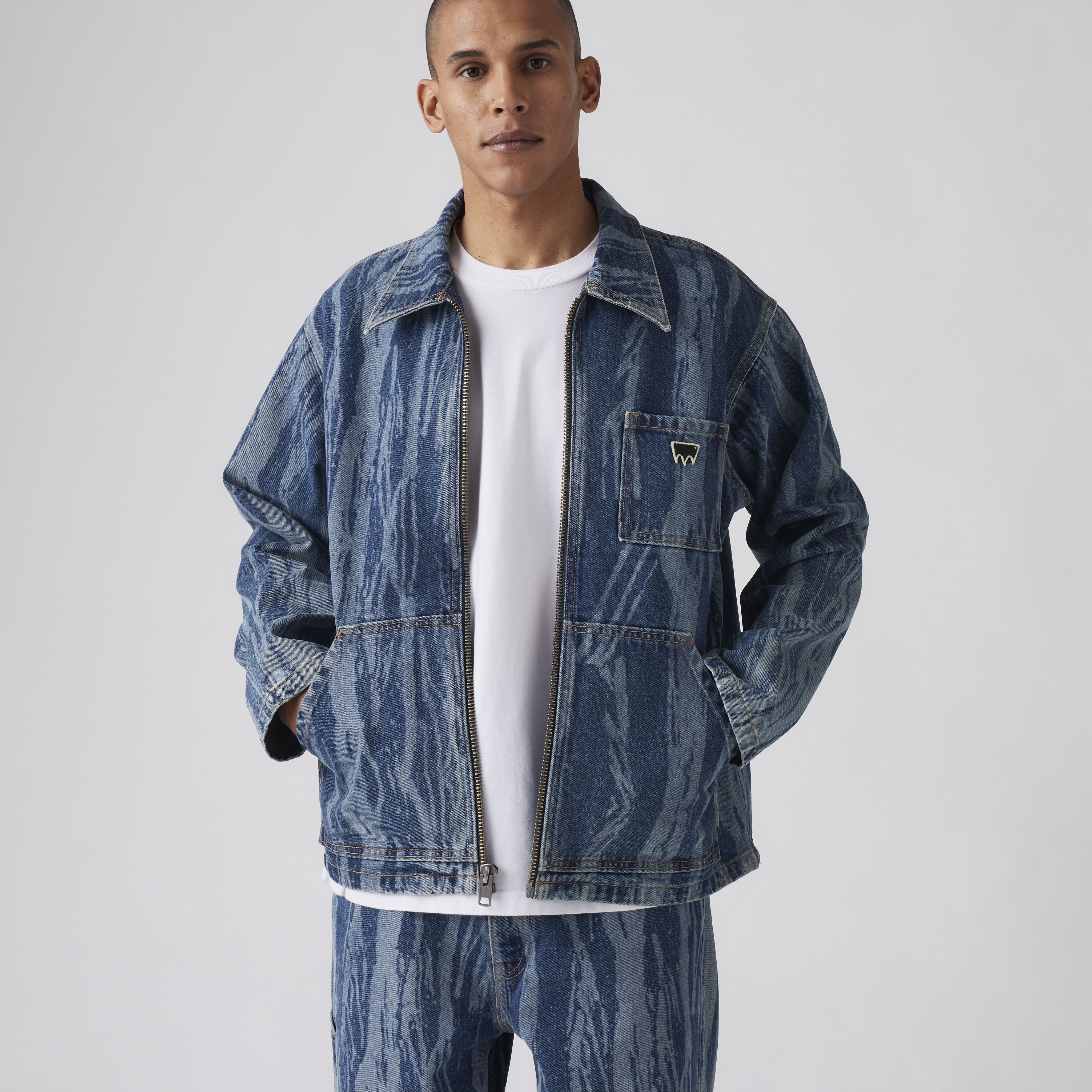 Levi's® Skateboarding Garage Jacket - Medium Wash | Levi's® US