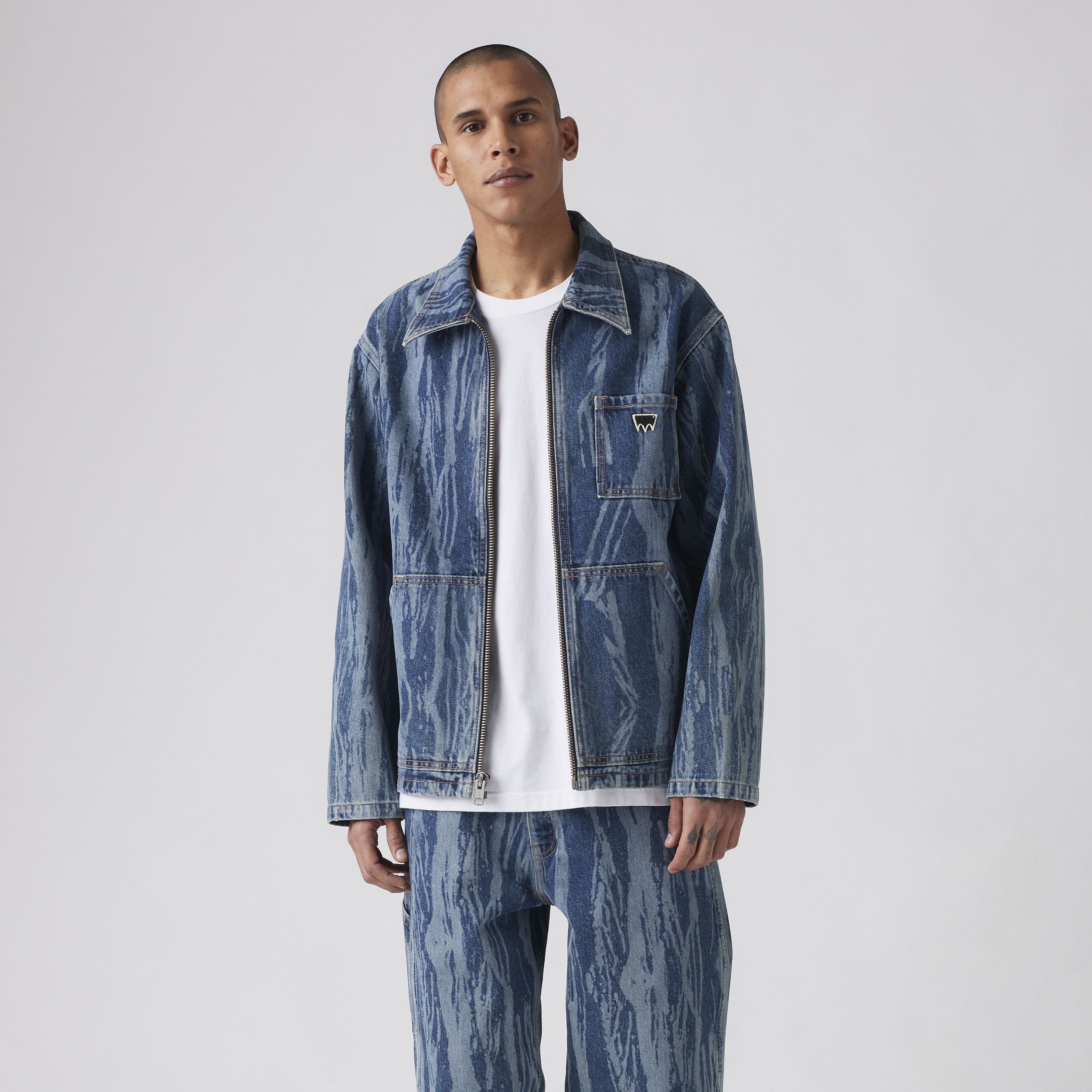 Levi's® Skateboarding Garage Jacket - Medium Wash | Levi's® US