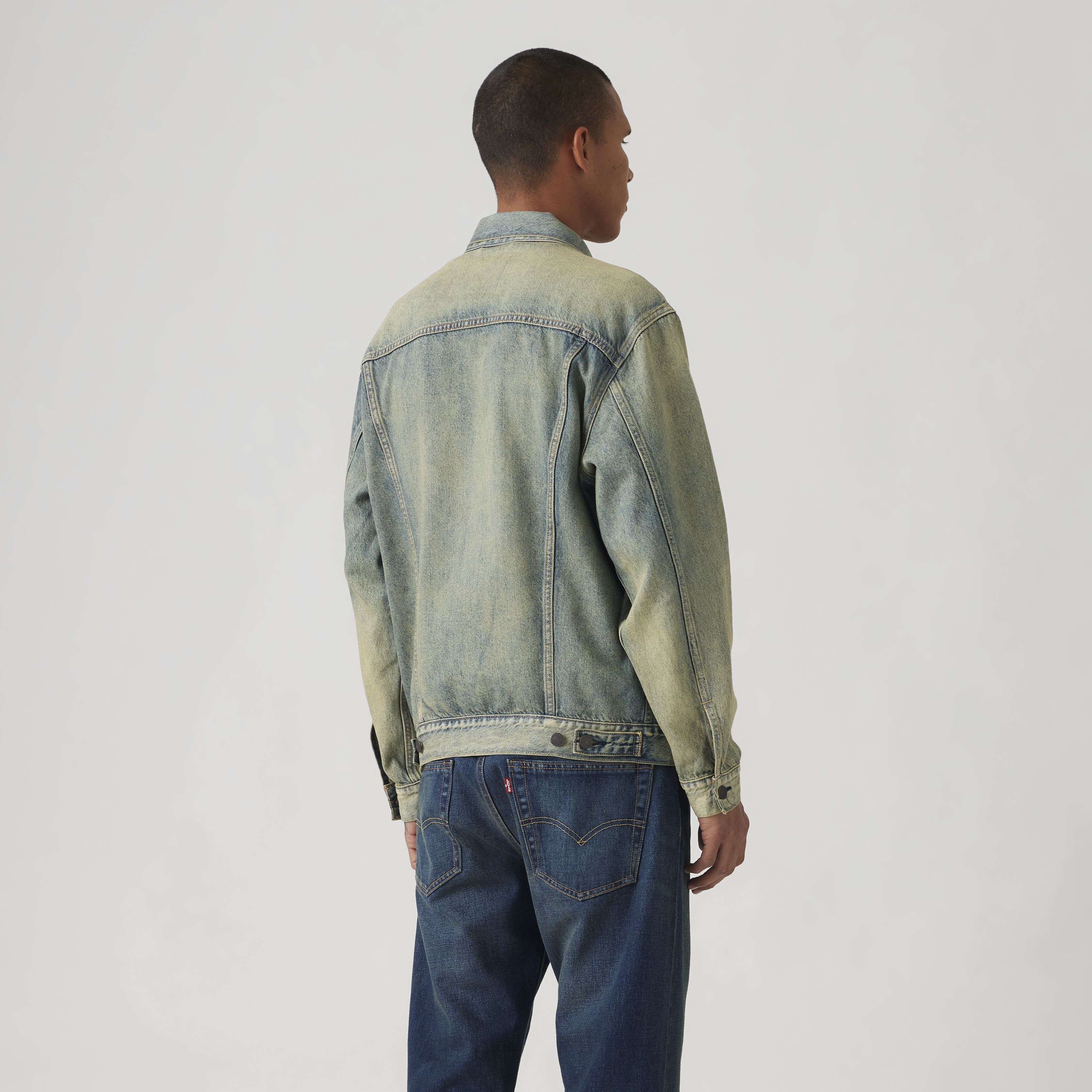 Lightweight Relaxed Fit Trucker Jacket 4