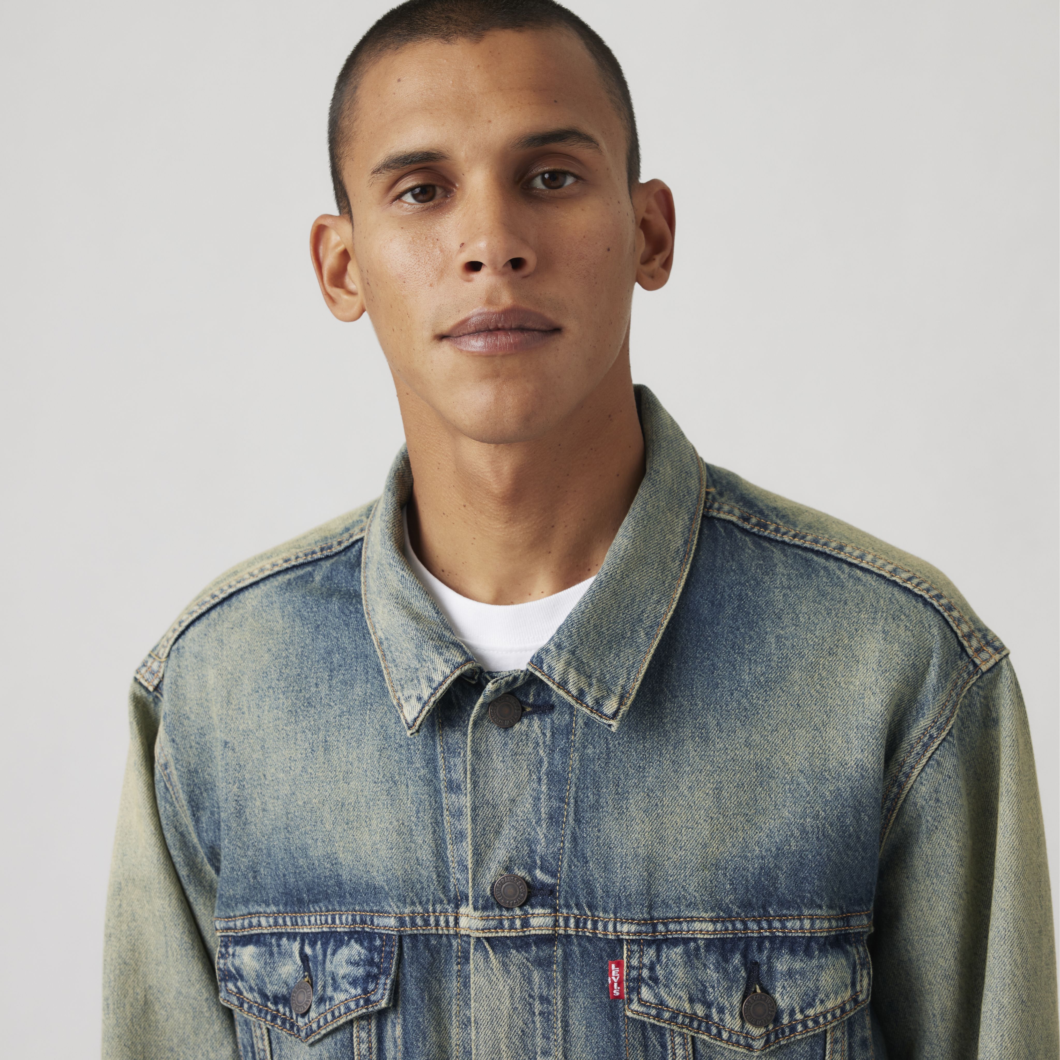 Lightweight Relaxed Fit Trucker Jacket 2