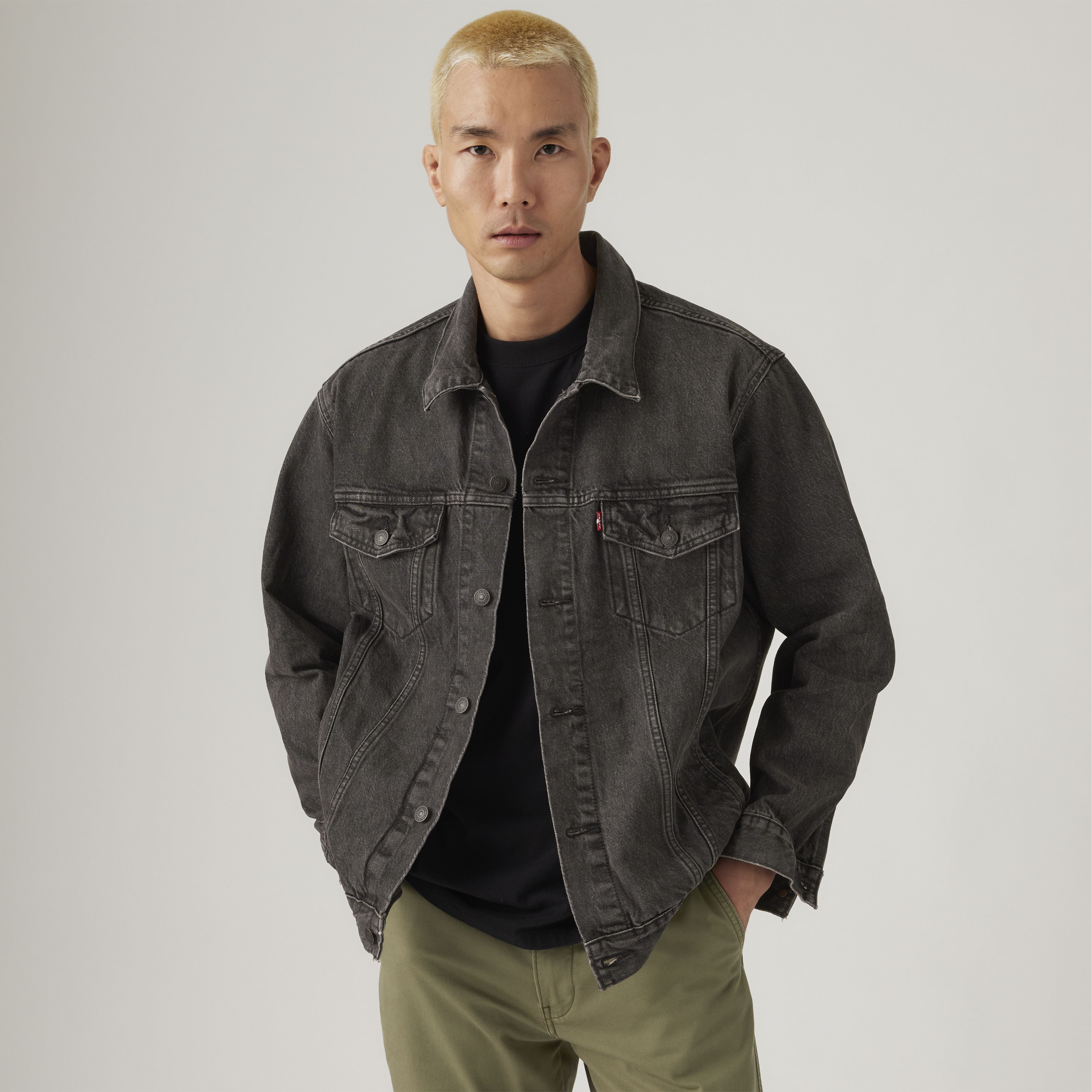 Relaxed Fit Trucker Jacket 1
