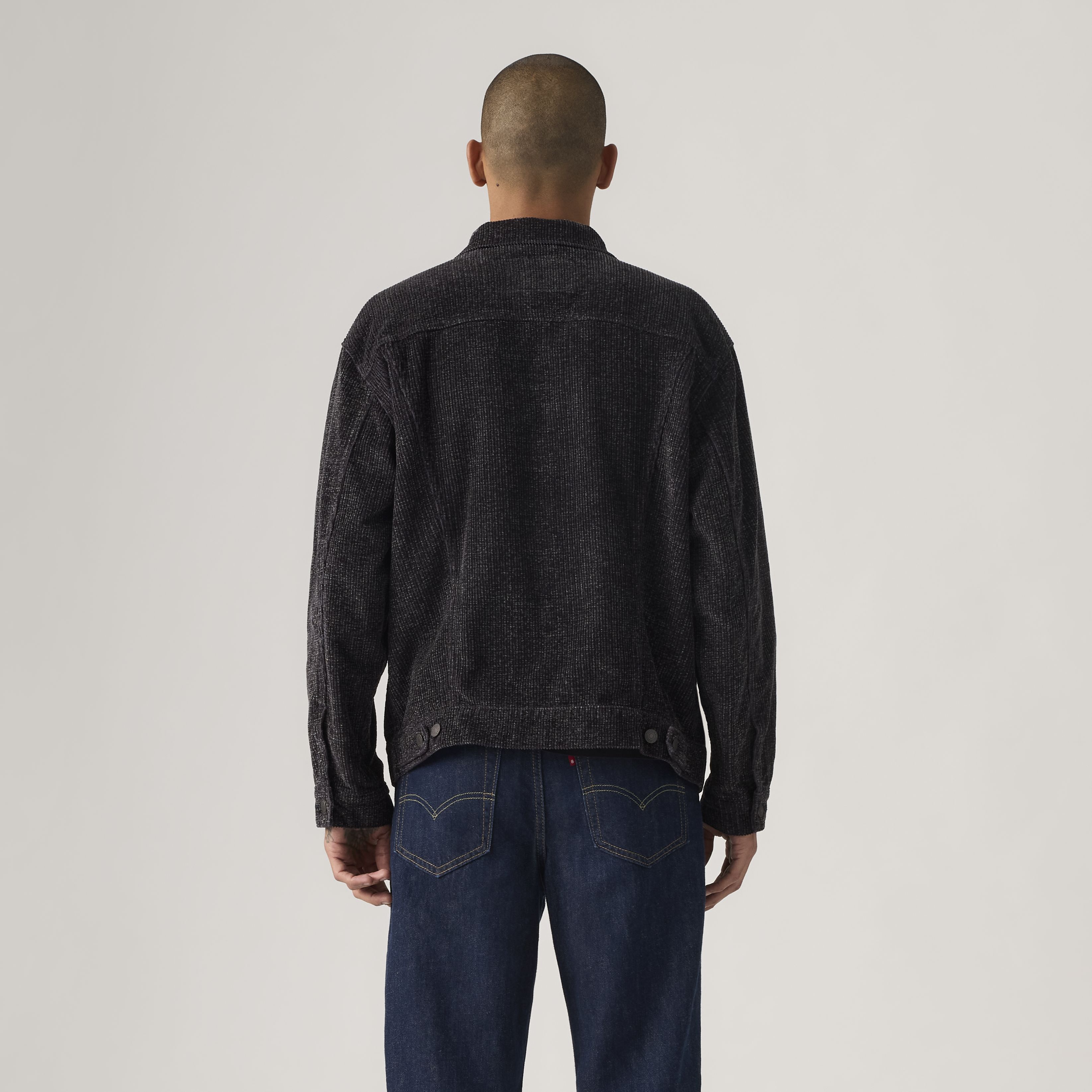 Relaxed Fit Corduroy Trucker Jacket 4
