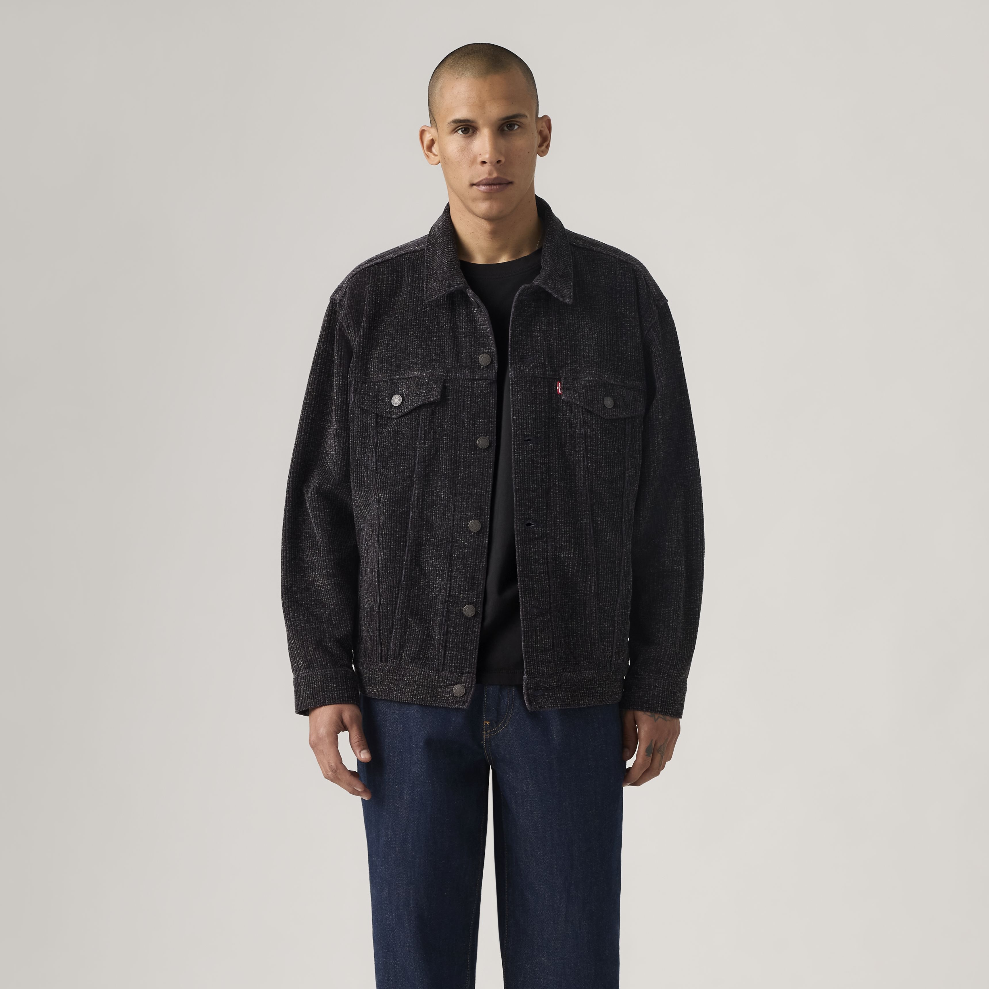 Relaxed Fit Corduroy Trucker Jacket 14