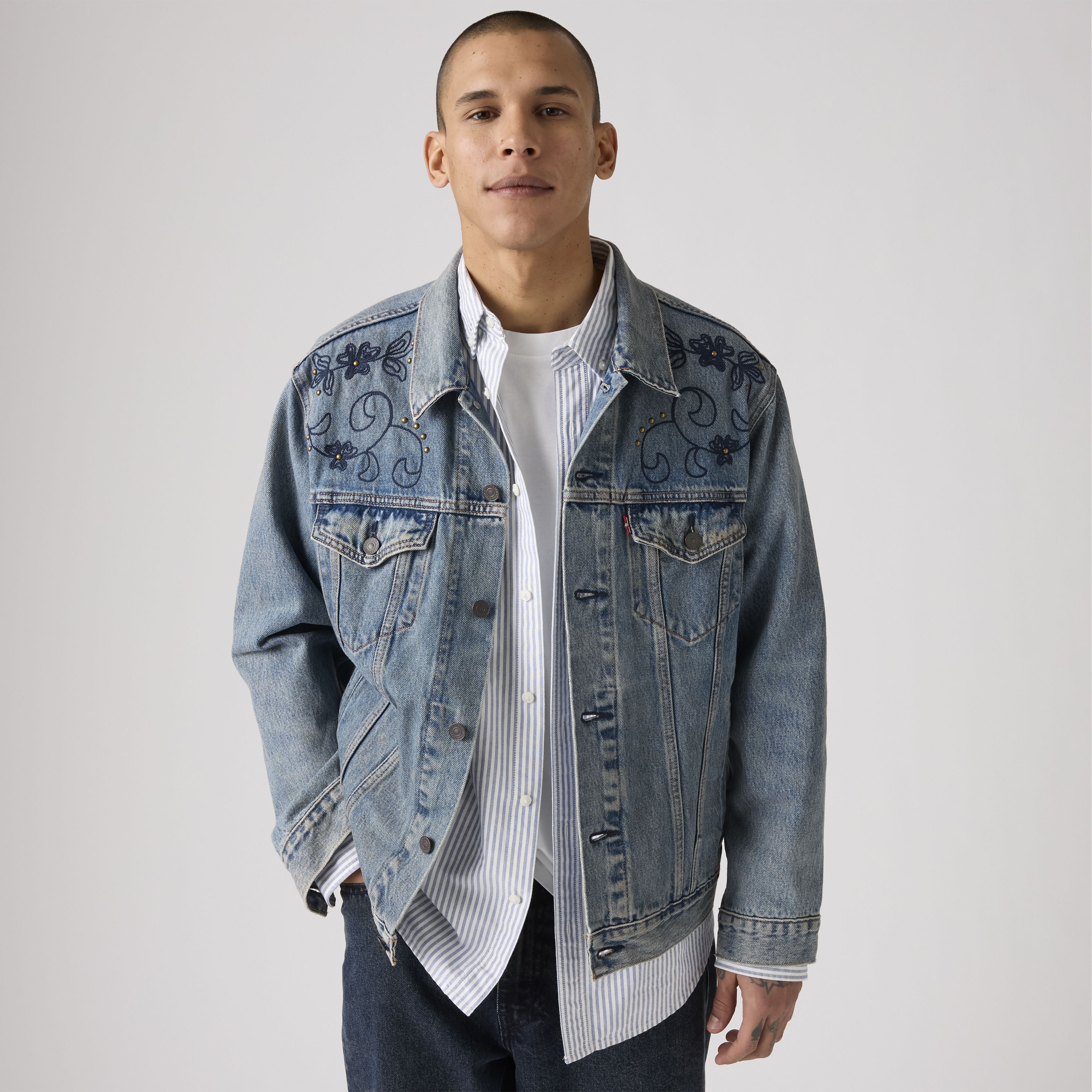Relaxed Fit Trucker Jacket 1