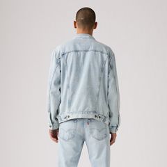 Relaxed Thermodapt Trucker Jacket — Brightside - Light Wash 5