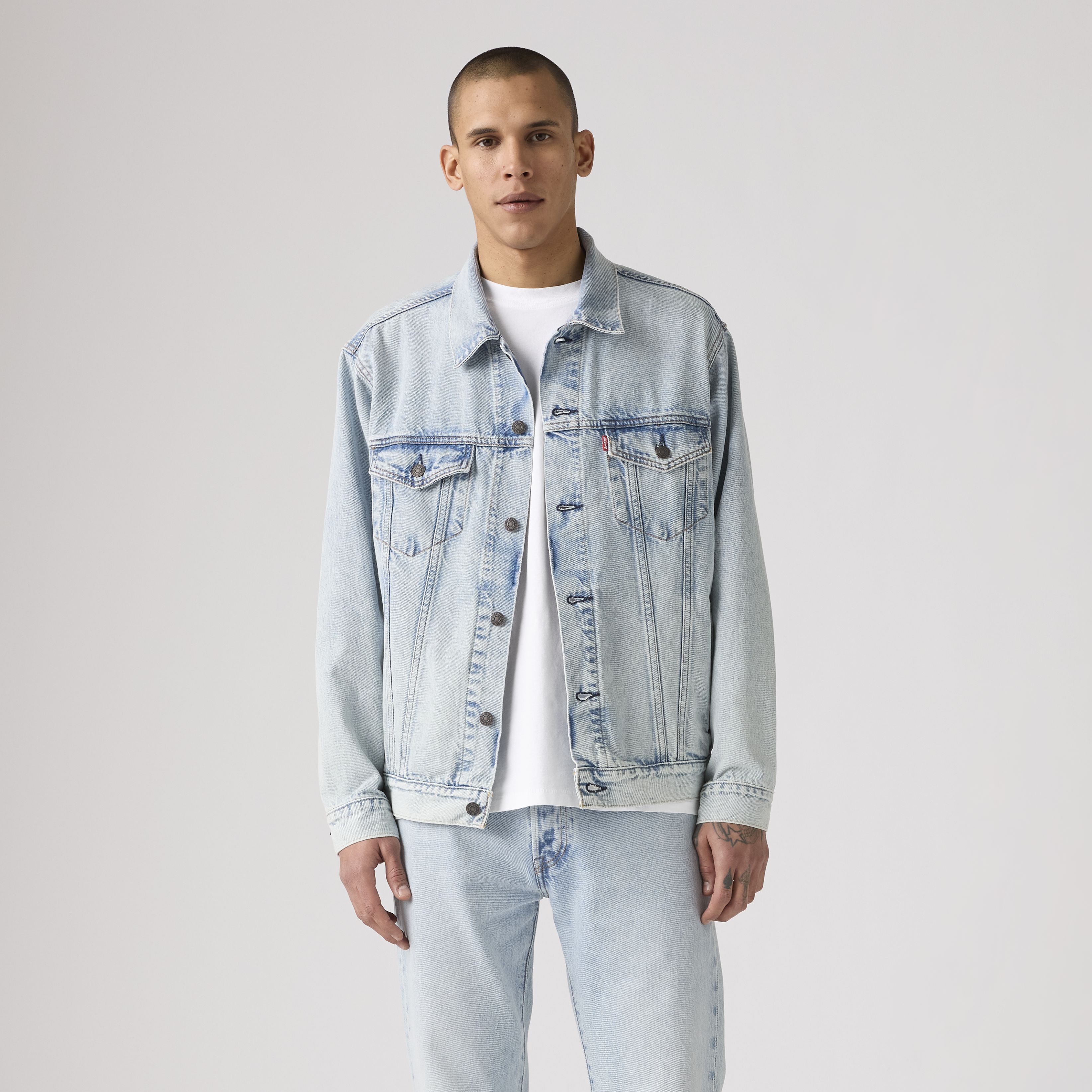 Relaxed Fit Thermodapt Trucker Jacket 1