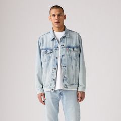 Relaxed Thermodapt Trucker Jacket — Brightside - Light Wash 4