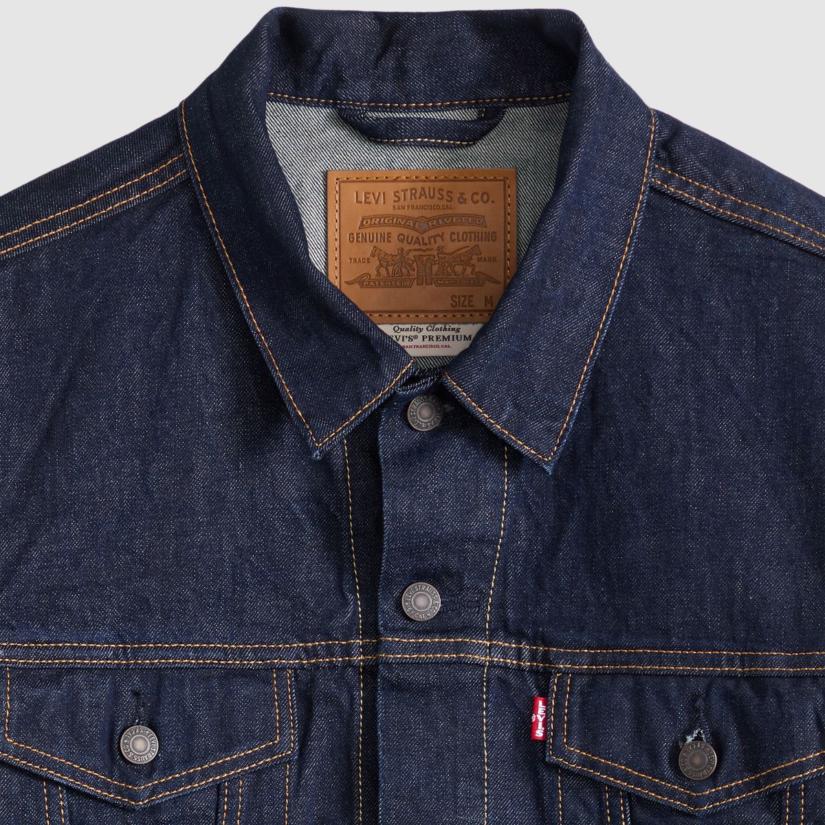 Relaxed Type III Trucker Jacket — Wash It Out Rinse T - Blue