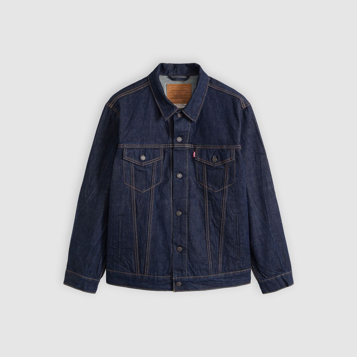 Relaxed Type III Trucker Jacket — Wash It Out Rinse T - Blue