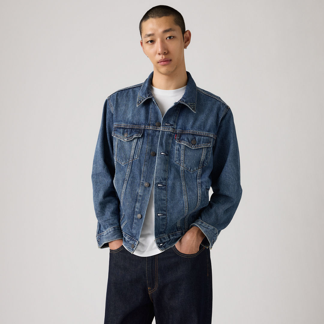 Levi's Relaxed Fit Trucker Jacket In Blue