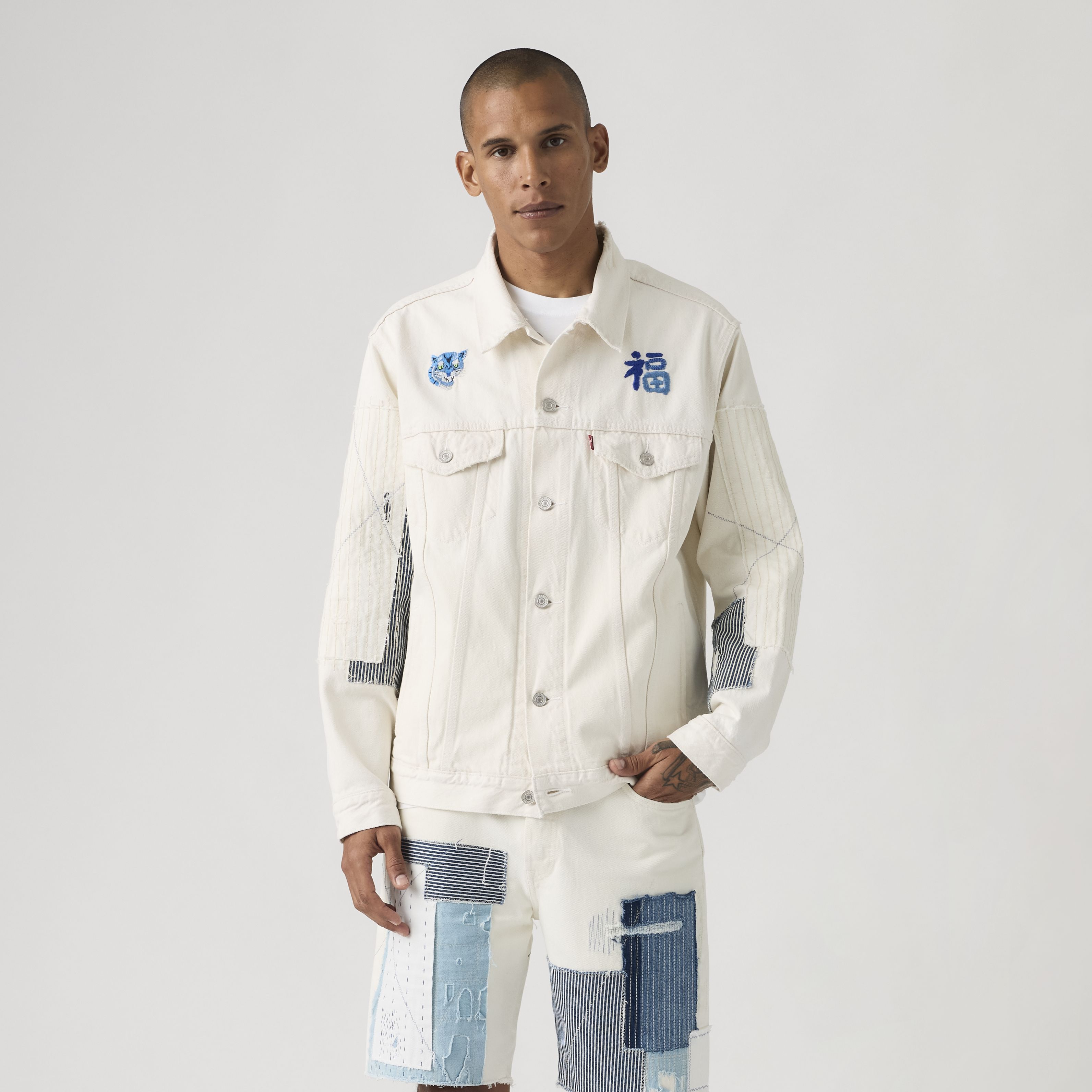 Relaxed Fit Trucker Jacket 3