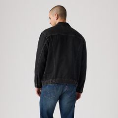 Relaxed Type III Trucker Jacket — At Midnight T - Black 4