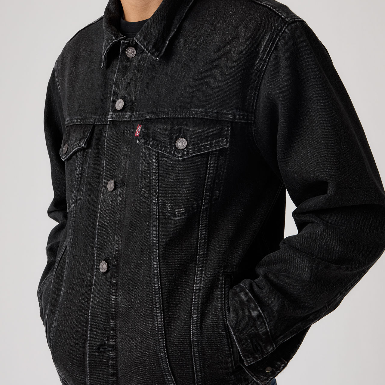 Relaxed Fit Trucker Jacket 2