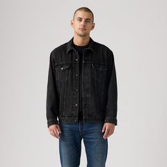 Relaxed Type III Trucker Jacket — At Midnight T - Black 3
