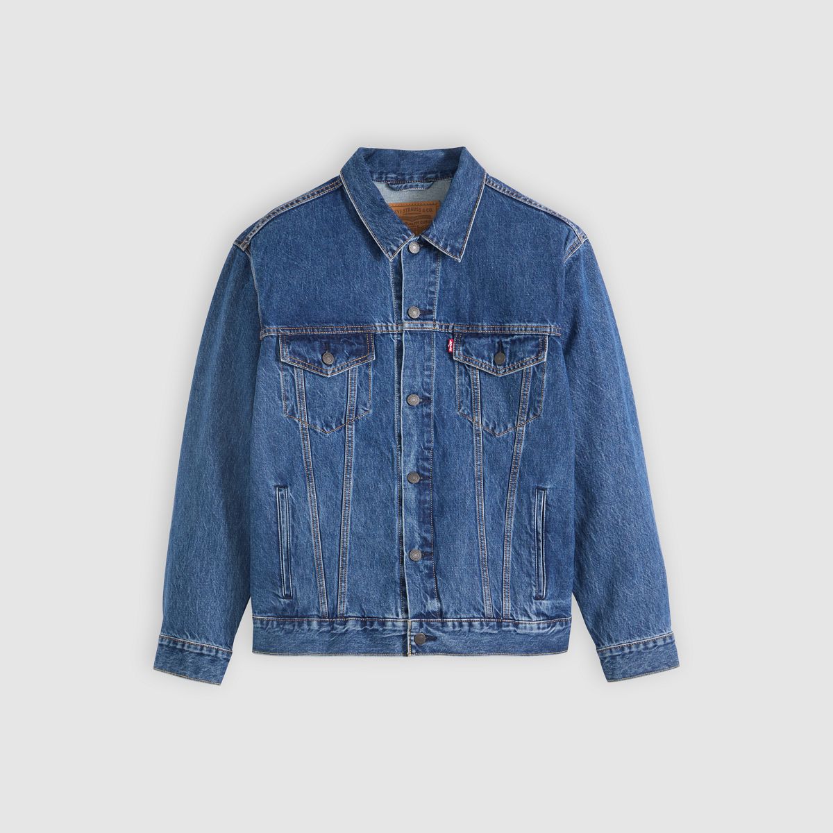 Relaxed Type III Trucker Jacket — Million Dollar T - Blue